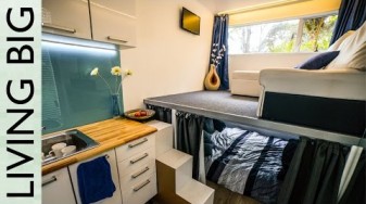 Spectacular 20ft Off-The-Grid Tiny Shipping Container House