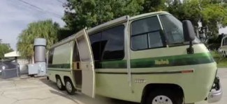 RV Tour Of Kevins Vintage 1977 GMC Palm Beach Motorhome