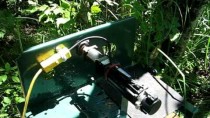 On site test of homemade Micro Hydro unit  July 5 2010.AVI